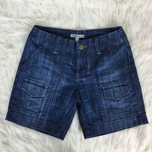 Cabi Denim Shorts Bermuda Style Size 2